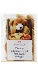 Biscuiti animalute vesele ecologici fara zahar - Longevita