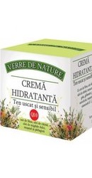 Crema hidratanta pentru ten uscat si sensibil cu unt de Shea - Manicos