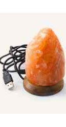 Lampa sare Natural cu USB - Monte Salt Crystal