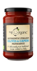 Sos Bio Paste autentic Italian Masline si Capere - Mr. Organic