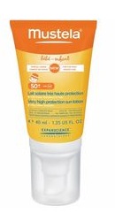 Lotiune cu protectie solara foarte ridicata pentru fata SPF 50 Plus - Mustela