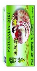 Ceai antiadipos cu Ginseng - Naturalia Diet