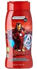 Avengers Iron Man Sampon si gel dus cu galbenele si musetel - Naturaverde