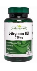 L-Arginine 750mg - Natures Aid