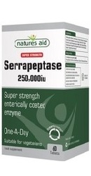 Serrapeptase 250.000iu - Natures Aid