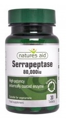 Serrapeptase 80.000iu - Natures Aid