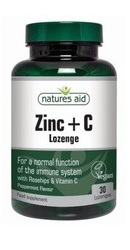 Zinc cu Macese si Vitamina C - Natures Aid