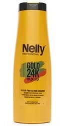 Sampon pentru parul vopsit Gold 24K Color Silk - Nelly Professional