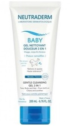 BABY 3 in 1 Gel curatare delicat fata par si corp - Neutraderm