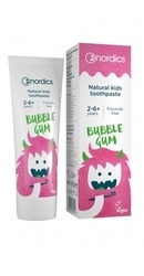 Pasta de dinti Bubble Gum pentru copii - Nordics