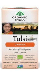 Ceai Tulsi Ghimbir - Organic India