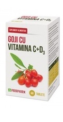 Goji cu Vitamina C plus D3 - Parapharm