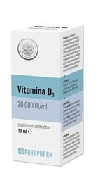 Vitamina D3 20000 UI - Parapharm
