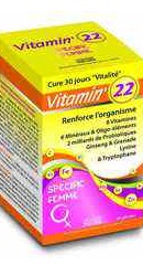 Vitamin 22 Femei - Laboratoarele Ineldea