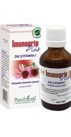 Imunogrip Plus Zinc si Vitamina C - PlantExtrakt
