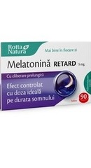 Melatonina Retard 5MG cu efect prelungit - Rotta Natura