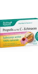 Propolis Vitamina C naturala si miere comprimate masticabile - Rotta Natura