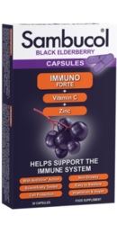 Sambucol Immuno Forte cu Vitamina C Zinc