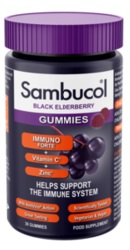 Sambucol Immuno Forte cu Vitamina C Zinc Gummies