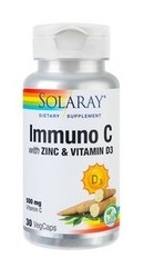 Immuno C with Zinc and Vitamin D3 - Solaray