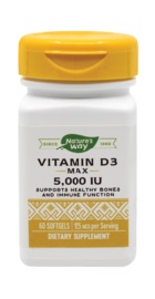 Vitamin D3 5000UI  - Nature s Way