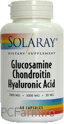 Glucozamina, Condroitina si Acid Hialuronic, 60 capsule (Articulatii) - testereparfum.ro
