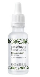 Ser facial cu ulei de canepa Bio  Skinfood