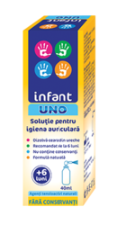 Infant Uno Solutie pentru igiena auriculara - Solacium