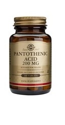 Pantothenic Acid 200 mg - Solgar