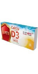 Calciu cu Vitamina D3 Forte  Sunviro