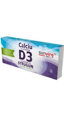 Calciu cu Vitamina D3  - Sunviro