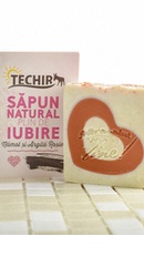 Sapun natural hidratant plin de iubire - Techir