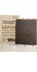 Sapun natural scrub anticelulitic - Techir