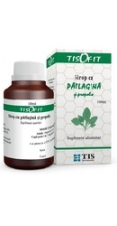 Tisofit Sirop cu Patlagina si  Propolis - Tis Farmaceutic