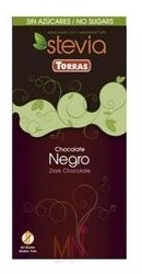 Ciocolata neagra cu Stevia - Torras