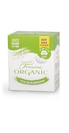 Natura Femina Organic Absorbante de zi biodegradabile  din bumbac organic  - Tosama