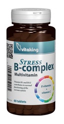 Stress B Complex cu vitamina C - Vitaking