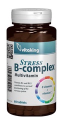 Stress B Complex cu vitamina C - Vitaking