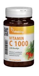 Vitamina C 500 mg cu macese - Vitaking