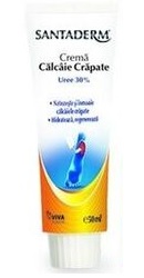 Santaderm Crema cu uree pentru calcaie crapate - Vitalia K