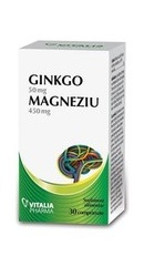 Ginkgo Magneziu - Vitalia Pharma