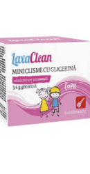 LaxaClean Miniclisme cu glicerina pentru copii - Viva Pharma