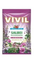 Bomboane Salvie cu vitamina C - Vivil