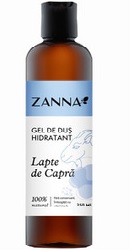 Zanna Gel de dus hidratant cu Lapte de capra - Smart Nutraceutical