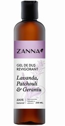 Zanna Gel de dus revigorant cu Lavanda si Geraniu - Smart Nutraceutical