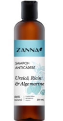 Zanna Sampon anticadere cu Urzica Ricin si Alge marine - Smart Nutraceutical