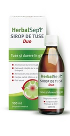 Sirop de tuse HerbalSept Duo  Zdrovit