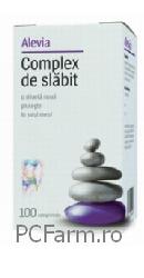 Alevia Pachet Silfide Complex de slabit forte 100 comprimate + Ceai de slabit 30 plicuri Cadou