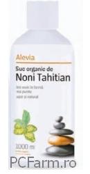 Suc organic de Noni Tahitian - Alevia