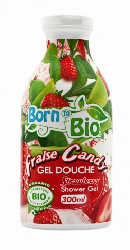 Gel de dus bio Capsuni - Born to Bio